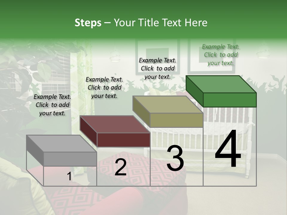 Bright Nature Themed Baby's Nursery PowerPoint Template