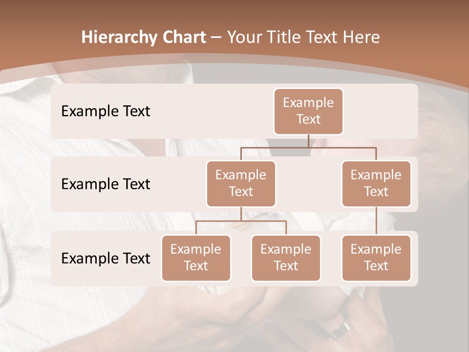 Young New Dad Learning To Take Care Of Cranky Newborn PowerPoint Template