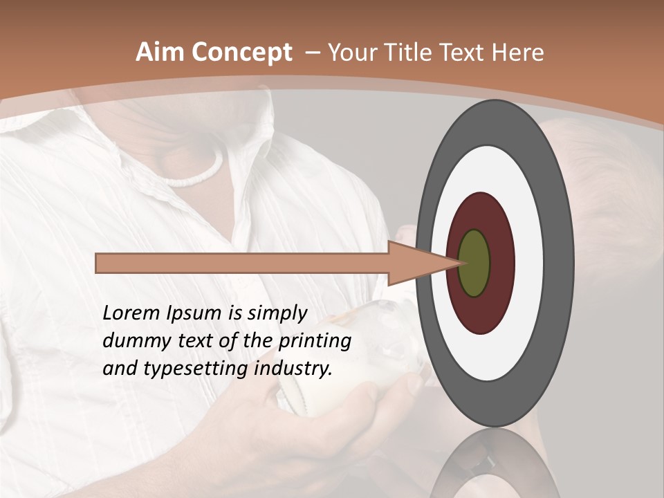 Young New Dad Learning To Take Care Of Cranky Newborn PowerPoint Template