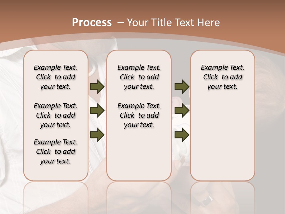 Young New Dad Learning To Take Care Of Cranky Newborn PowerPoint Template