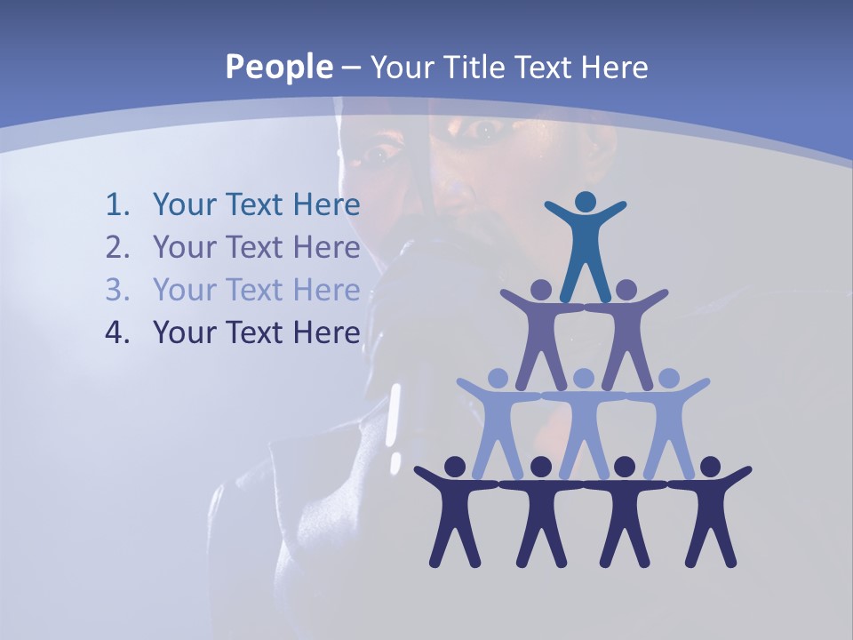 Gateshead, England - January 22: Singer Grace Jones Performs On Stage At The Sage January 22, 2009 In Gateshead, England. PowerPoint Template