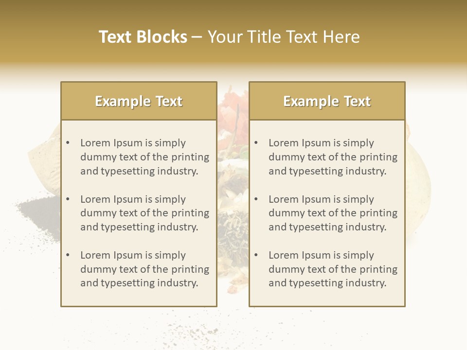 Compost Heap For Organic And Biodynamic Gardening Isolated On White PowerPoint Template
