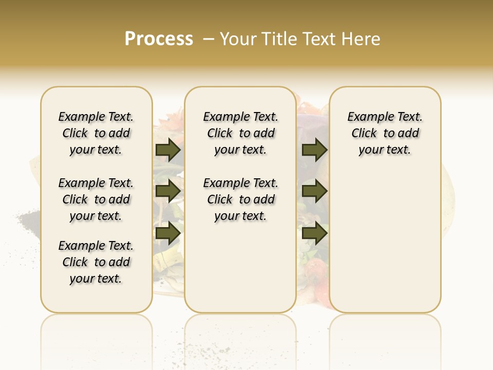 Compost Heap For Organic And Biodynamic Gardening Isolated On White PowerPoint Template