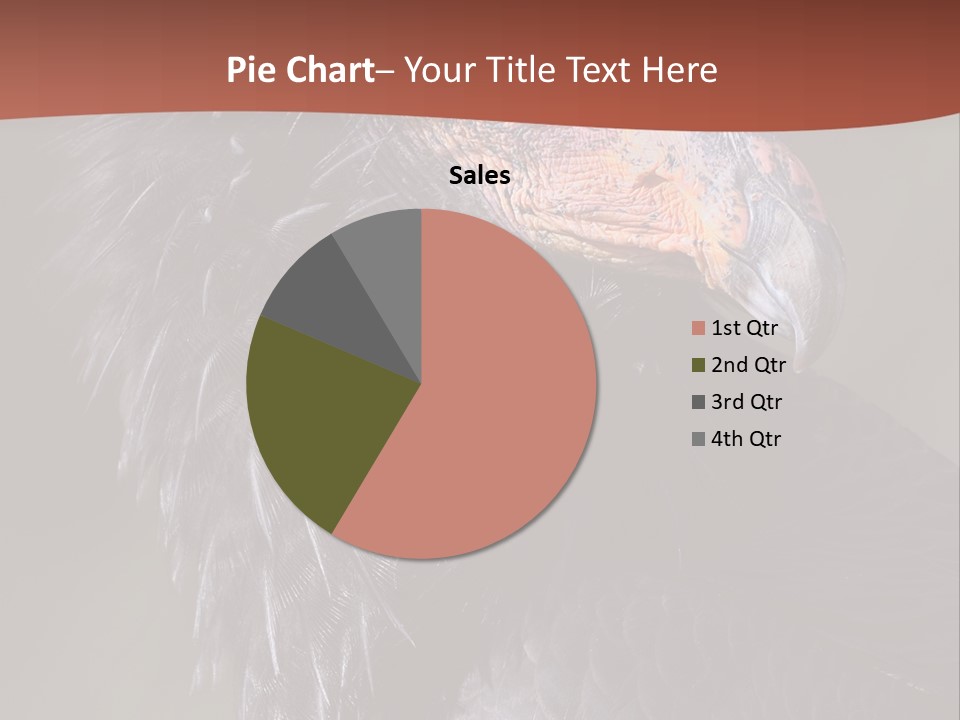 Juvenile California Condor PowerPoint Template