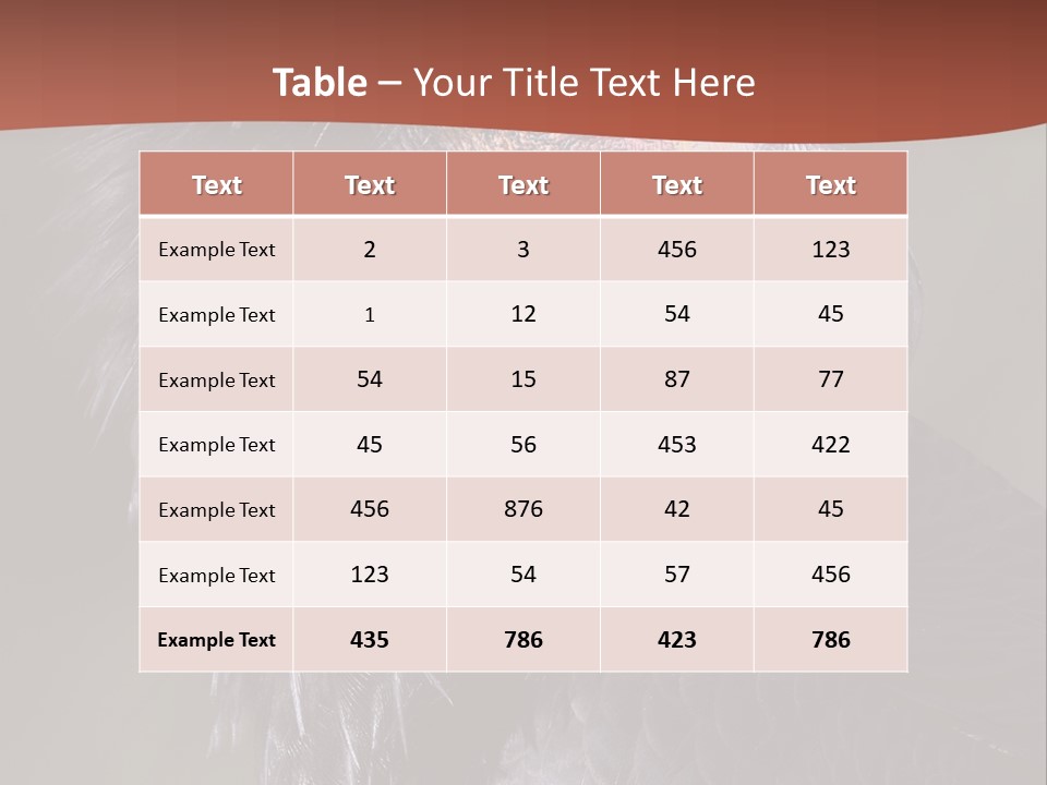 Juvenile California Condor PowerPoint Template