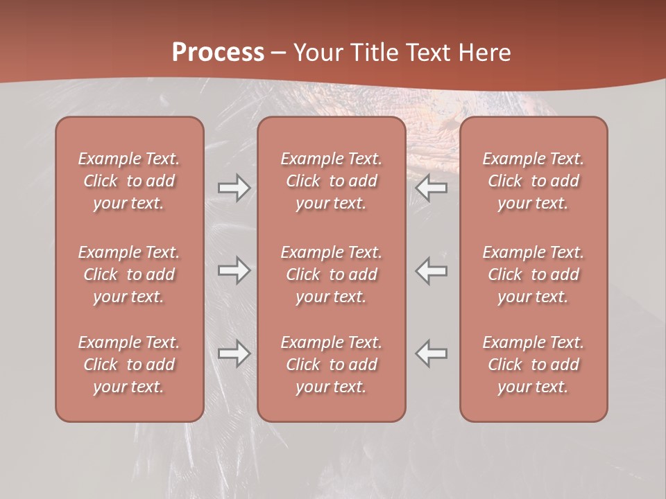 Juvenile California Condor PowerPoint Template