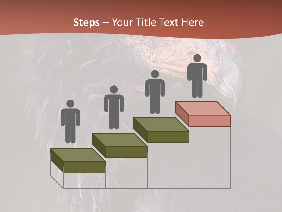 Juvenile California Condor PowerPoint Template