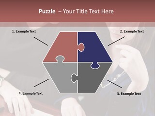 Business Working Team At The Office PowerPoint Template