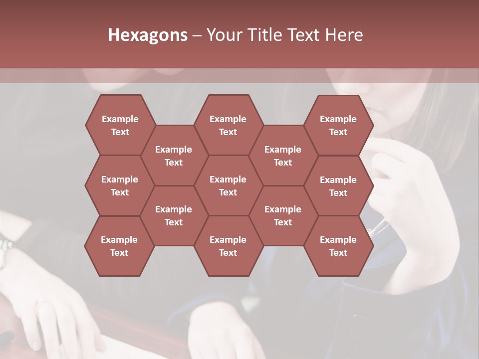 Business Working Team At The Office PowerPoint Template