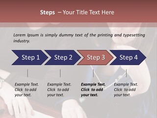 Business Working Team At The Office PowerPoint Template