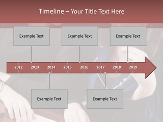 Business Working Team At The Office PowerPoint Template