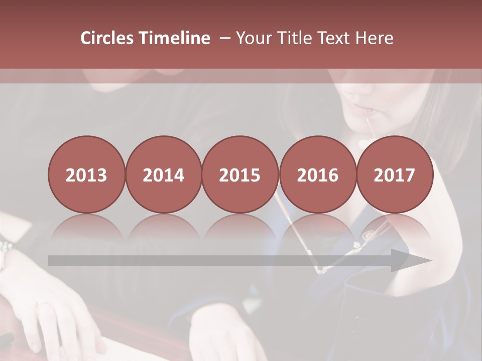 Business Working Team At The Office PowerPoint Template