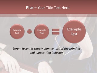 Business Working Team At The Office PowerPoint Template
