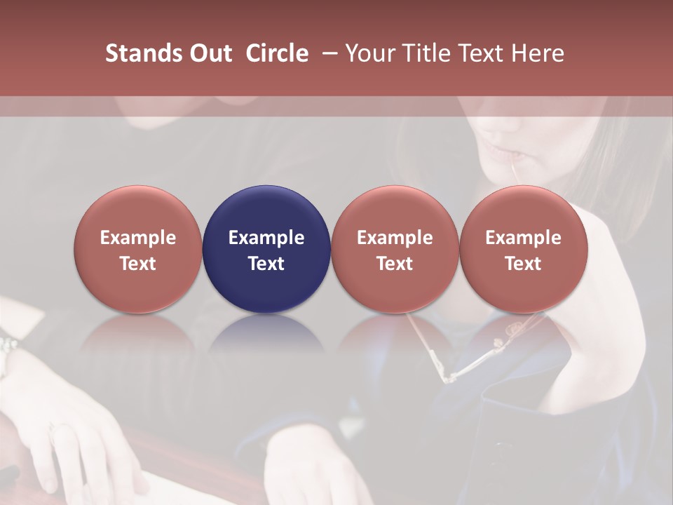 Business Working Team At The Office PowerPoint Template