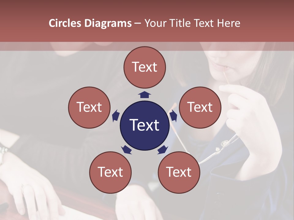 Business Working Team At The Office PowerPoint Template