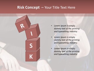 Business Working Team At The Office PowerPoint Template