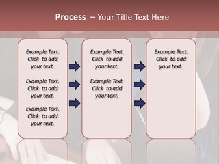 Business Working Team At The Office PowerPoint Template