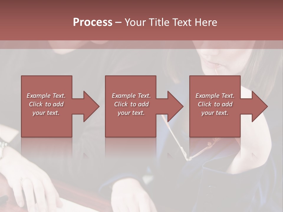 Business Working Team At The Office PowerPoint Template