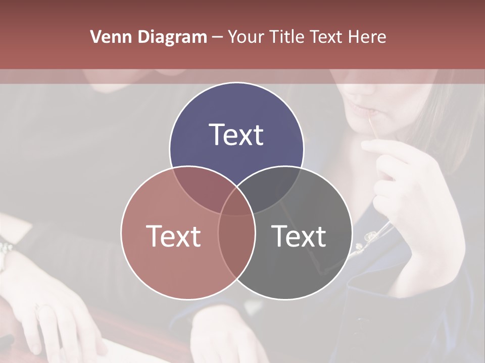 Business Working Team At The Office PowerPoint Template