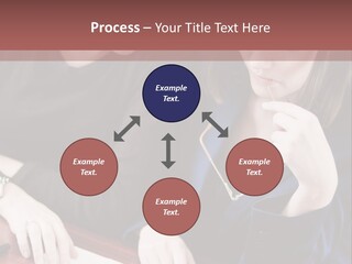 Business Working Team At The Office PowerPoint Template