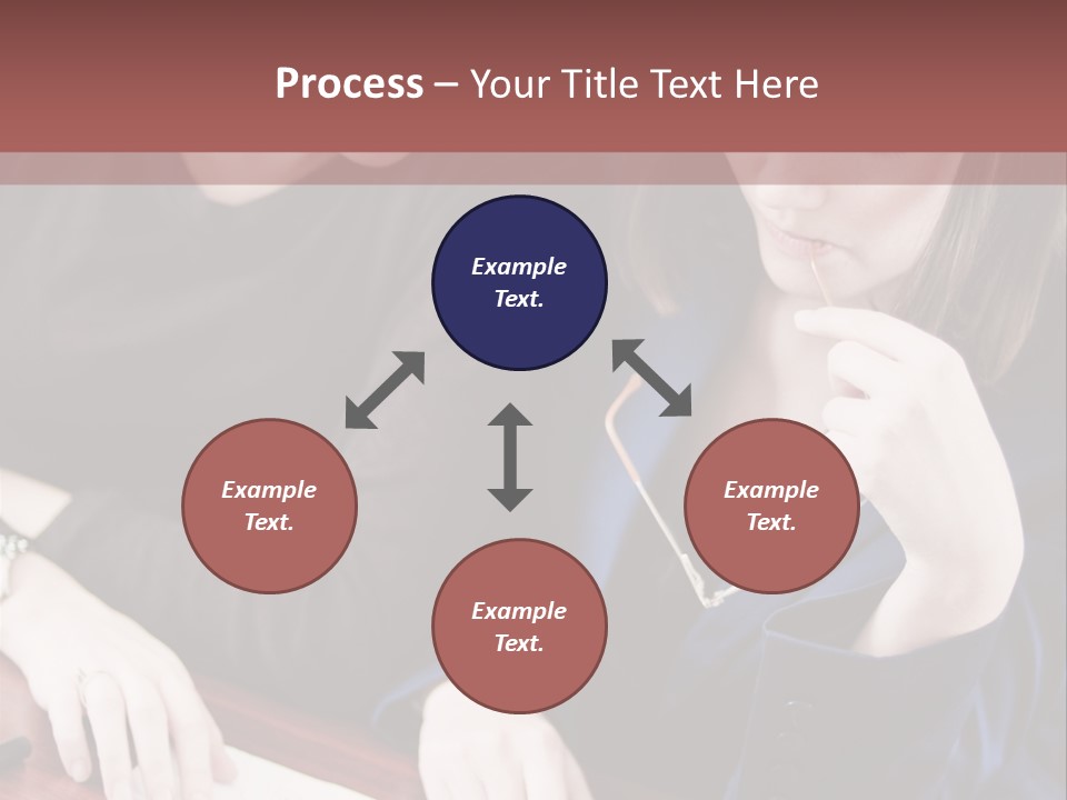 Business Working Team At The Office PowerPoint Template