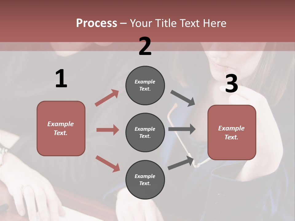 Business Working Team At The Office PowerPoint Template