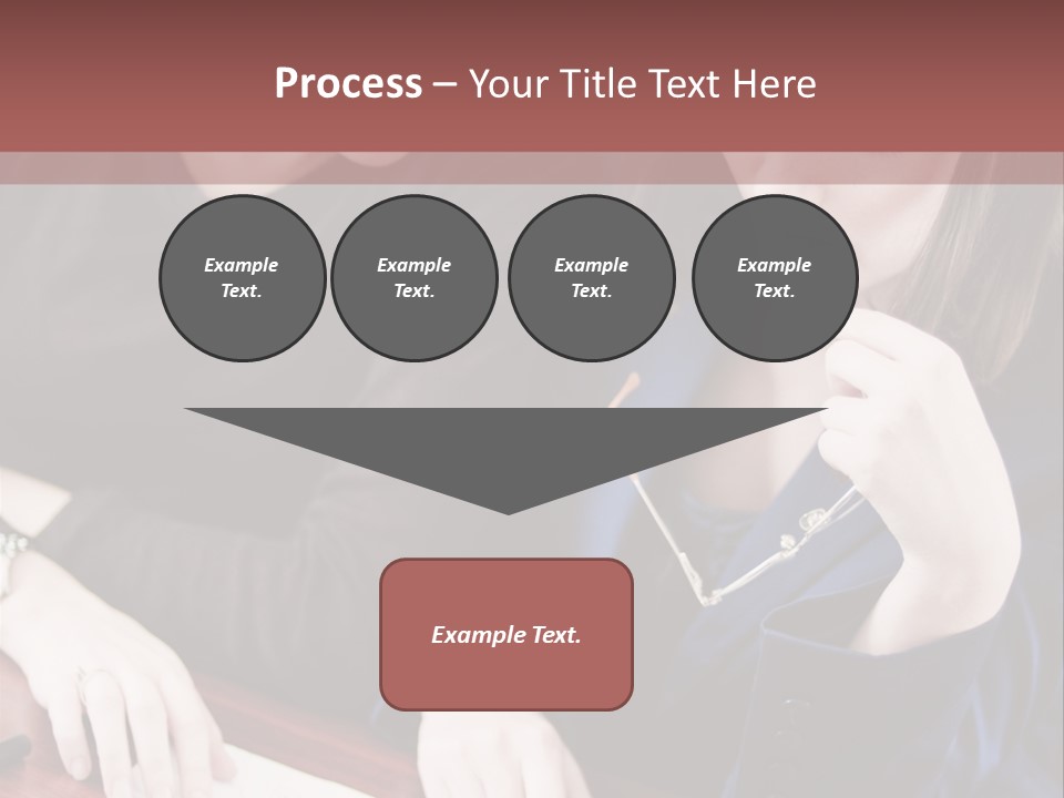Business Working Team At The Office PowerPoint Template