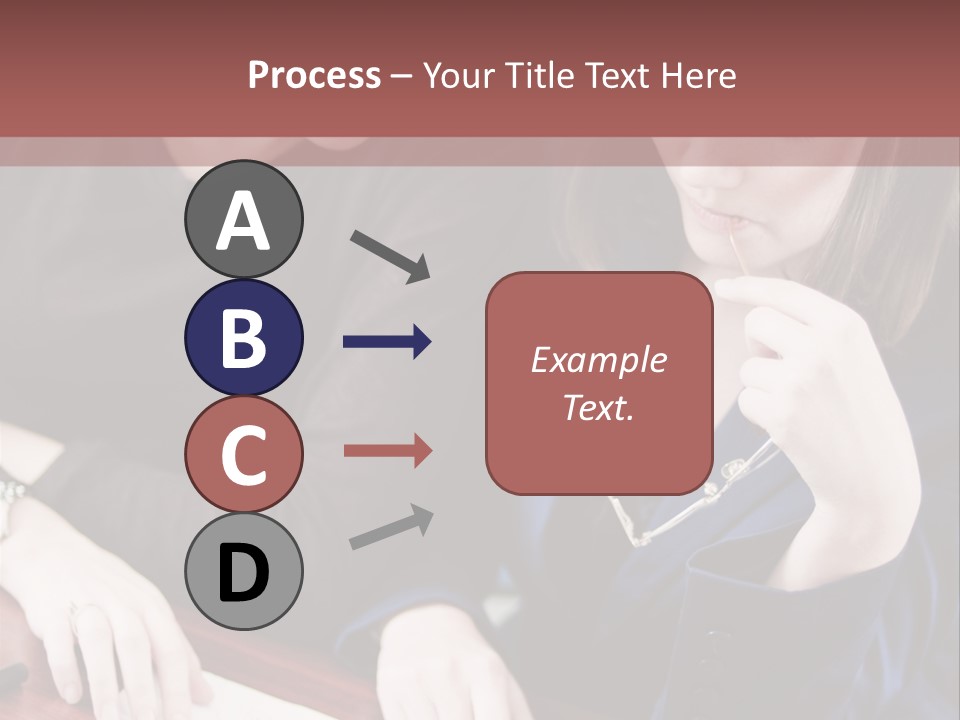 Business Working Team At The Office PowerPoint Template