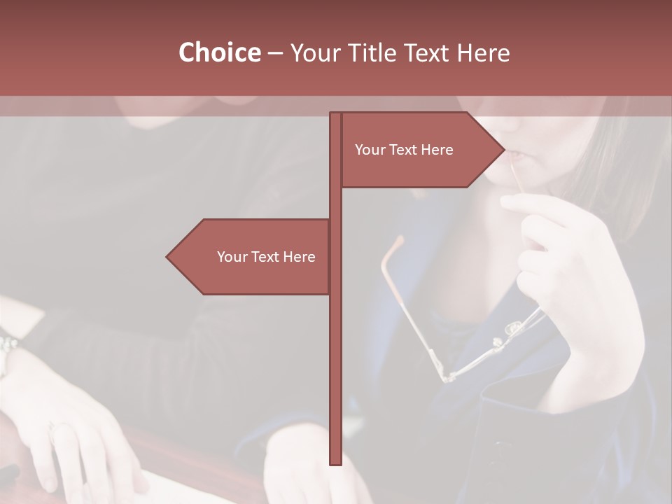 Business Working Team At The Office PowerPoint Template
