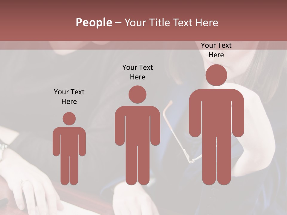 Business Working Team At The Office PowerPoint Template