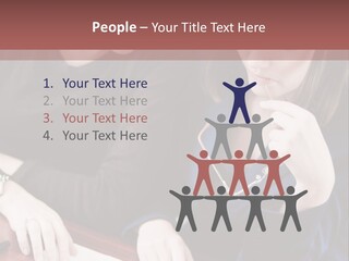Business Working Team At The Office PowerPoint Template