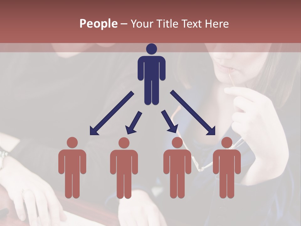Business Working Team At The Office PowerPoint Template