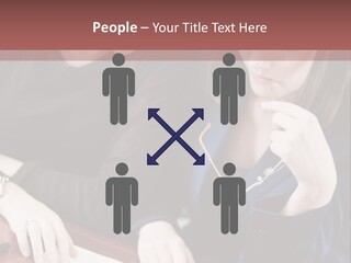 Business Working Team At The Office PowerPoint Template