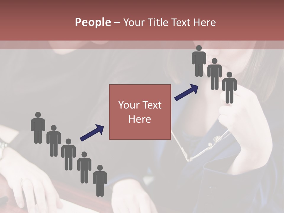 Business Working Team At The Office PowerPoint Template