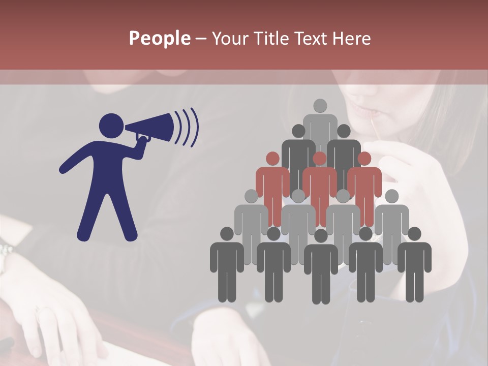 Business Working Team At The Office PowerPoint Template