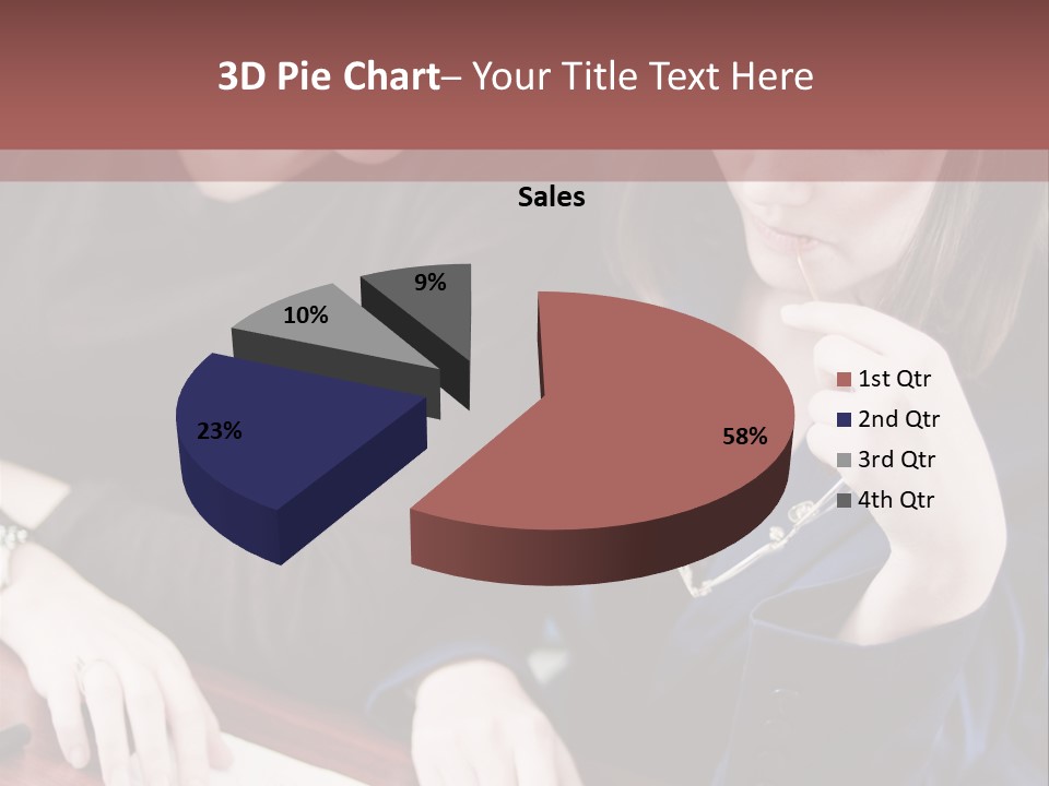 Business Working Team At The Office PowerPoint Template