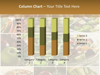 Healthy Vegetables And Fruit Food - Collage PowerPoint Template