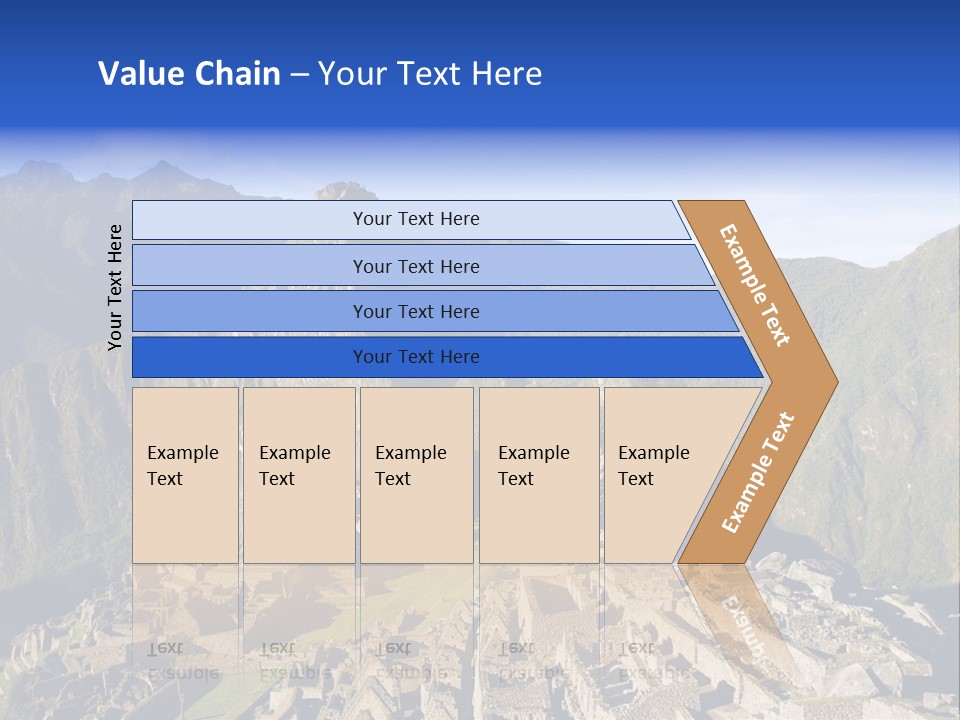 Machu Picchu In Morning Light PowerPoint Template
