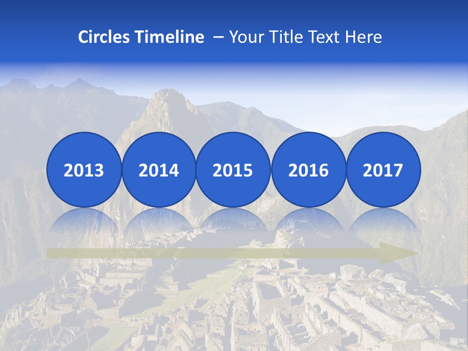 Machu Picchu In Morning Light PowerPoint Template