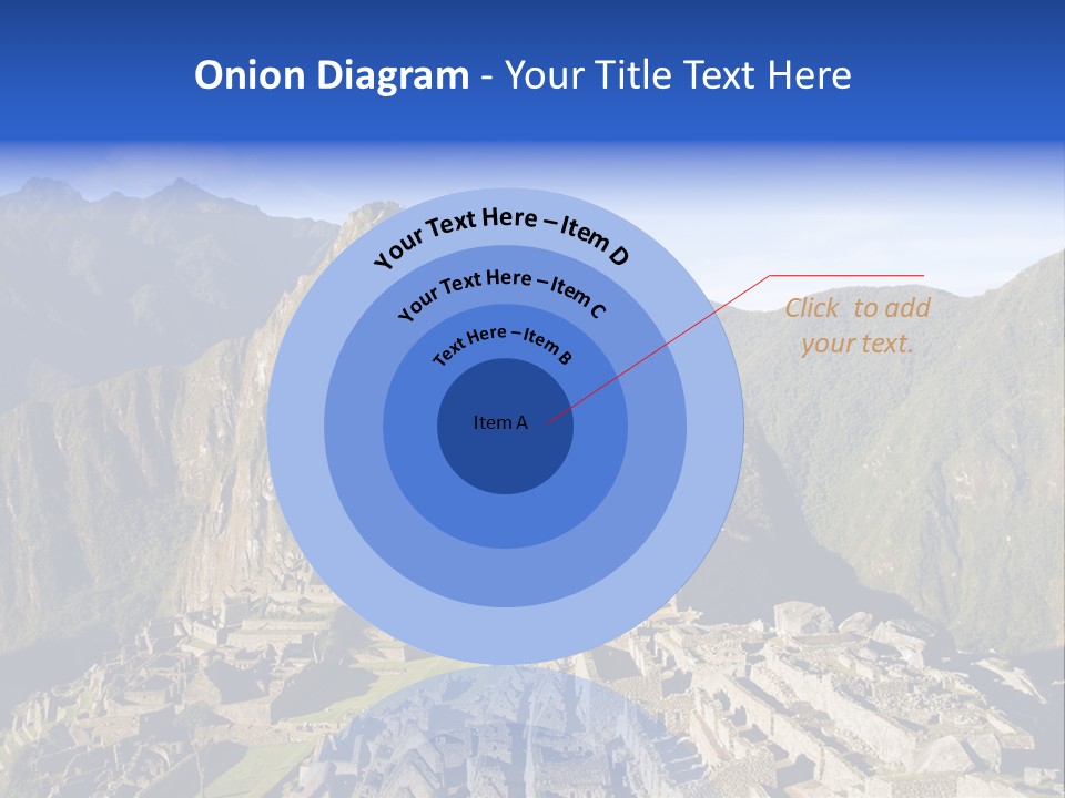 Machu Picchu In Morning Light PowerPoint Template