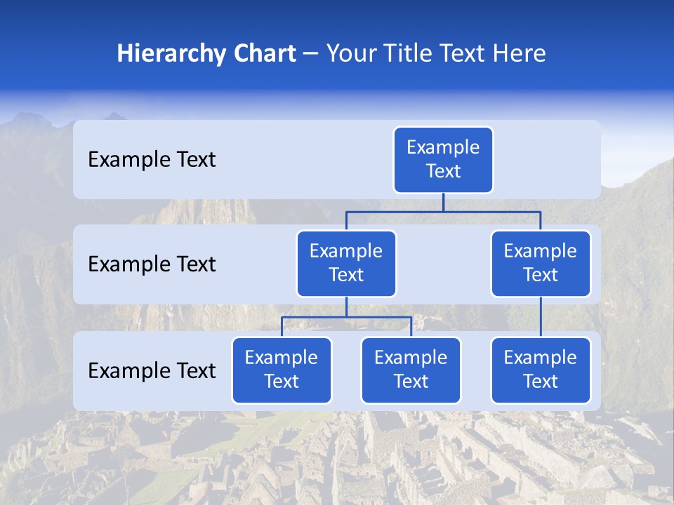 Machu Picchu In Morning Light PowerPoint Template