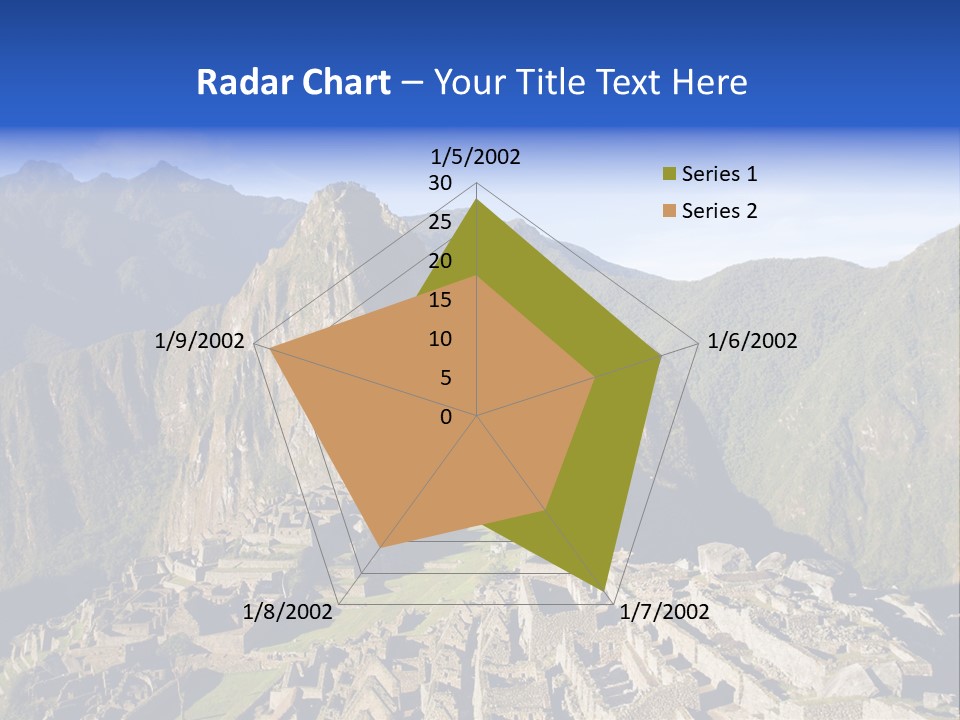Machu Picchu In Morning Light PowerPoint Template