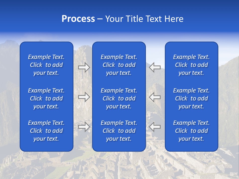 Machu Picchu In Morning Light PowerPoint Template