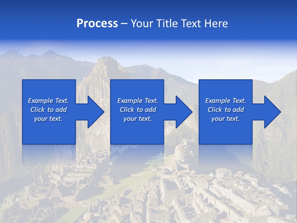 Machu Picchu In Morning Light PowerPoint Template