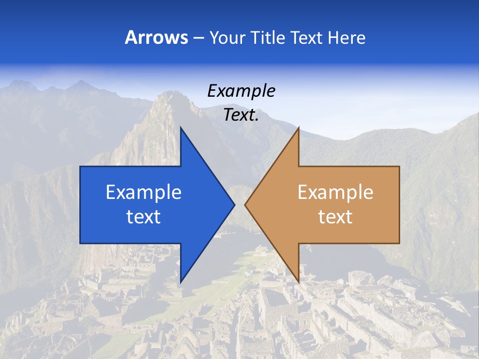 Machu Picchu In Morning Light PowerPoint Template