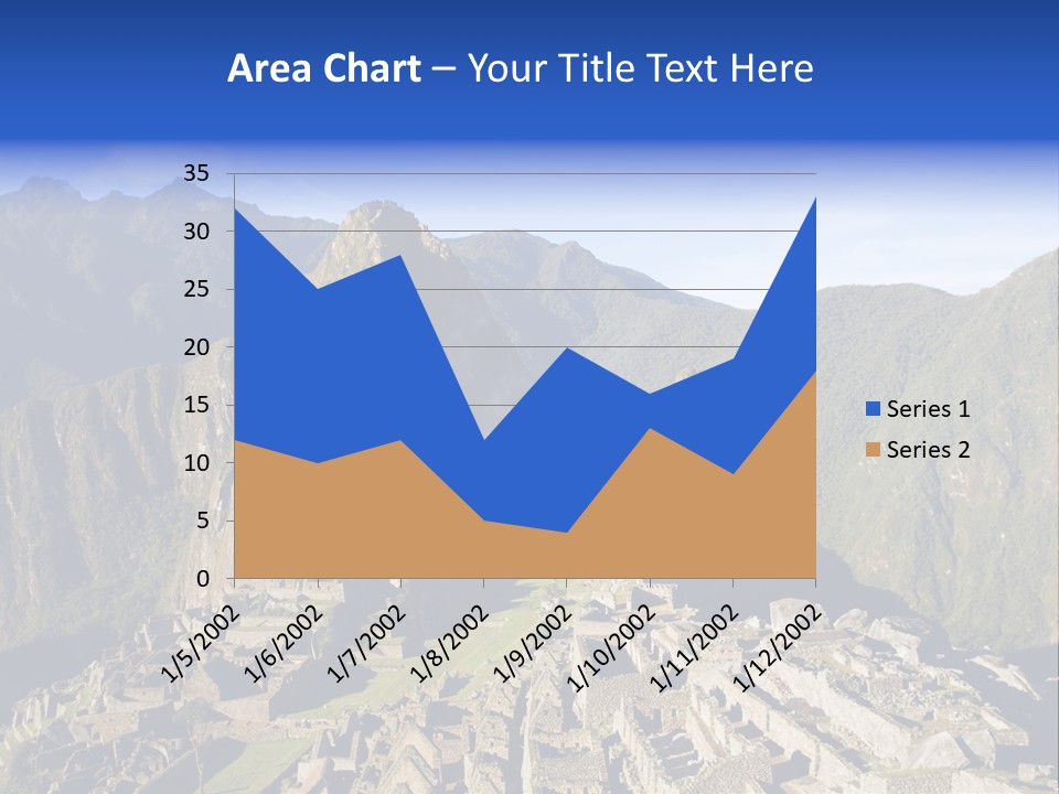 Machu Picchu In Morning Light PowerPoint Template