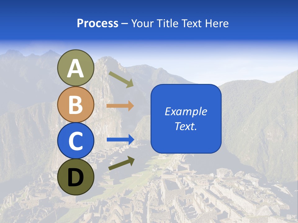 Machu Picchu In Morning Light PowerPoint Template