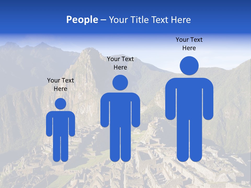 Machu Picchu In Morning Light PowerPoint Template