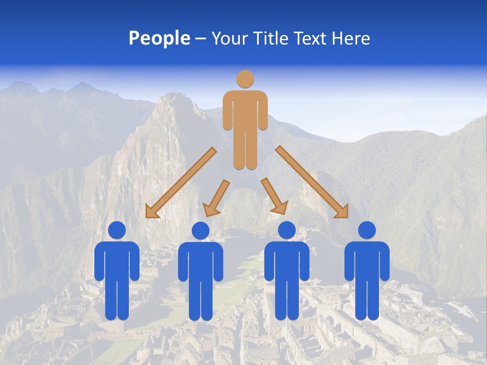 Machu Picchu In Morning Light PowerPoint Template