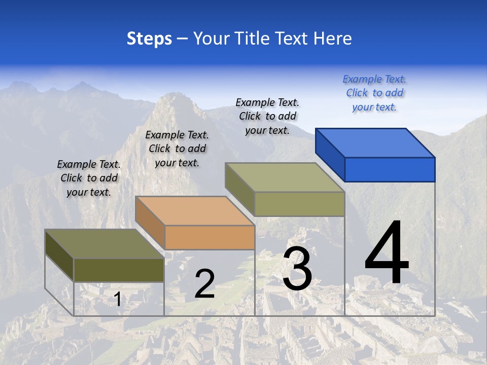 Machu Picchu In Morning Light PowerPoint Template